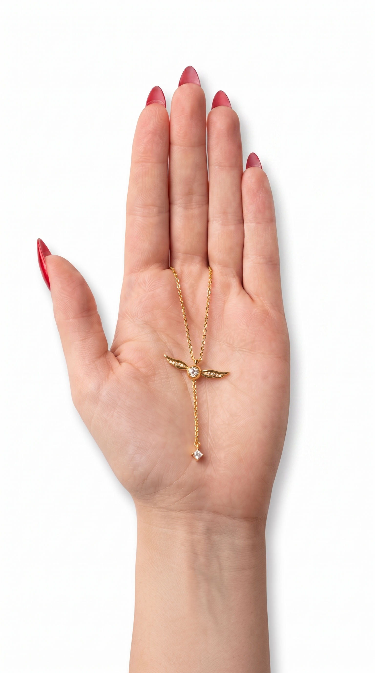 Hogwarts Winged Pendant Necklace