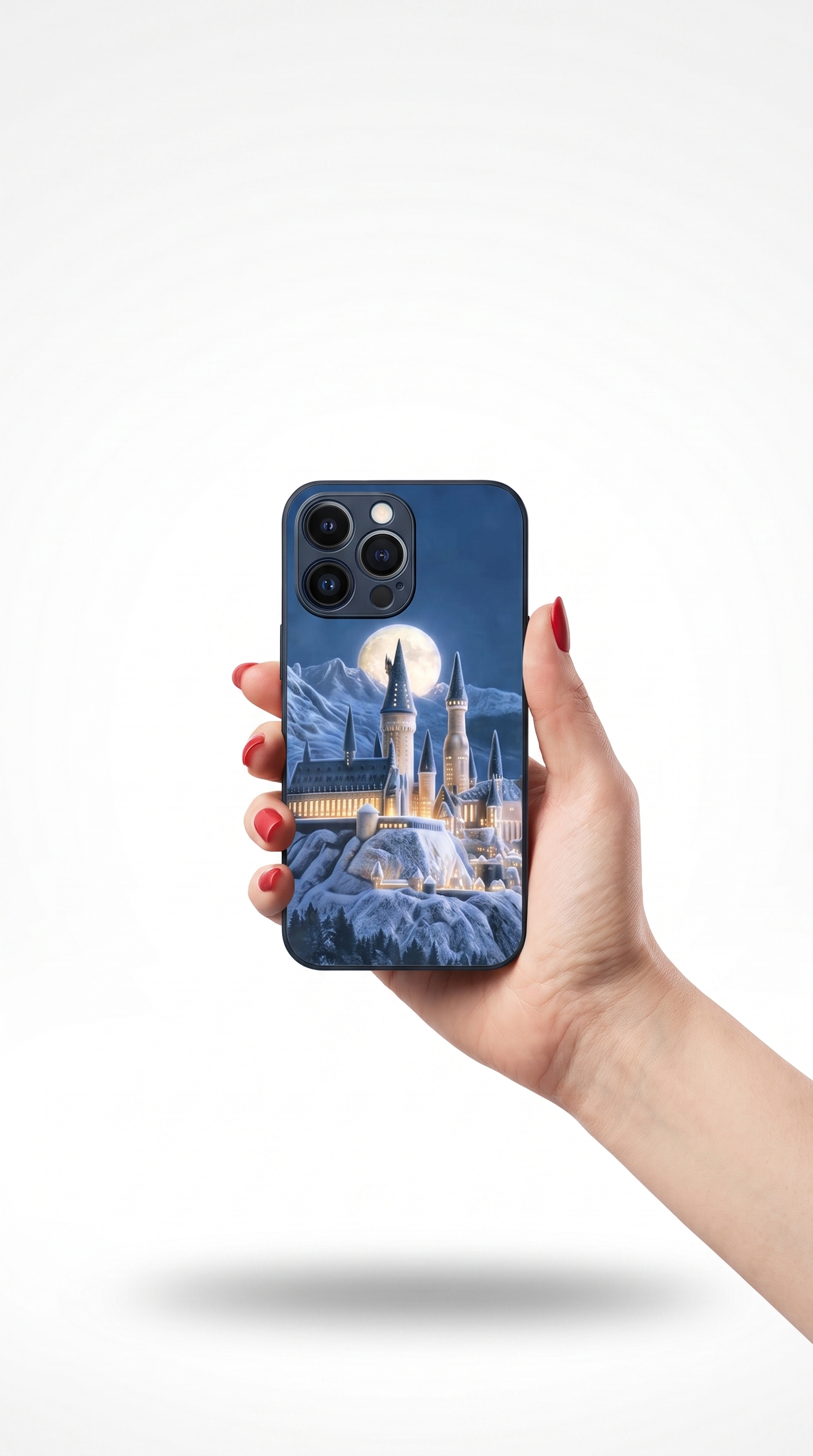 Hogwarts Castle Moonlit Phone Case