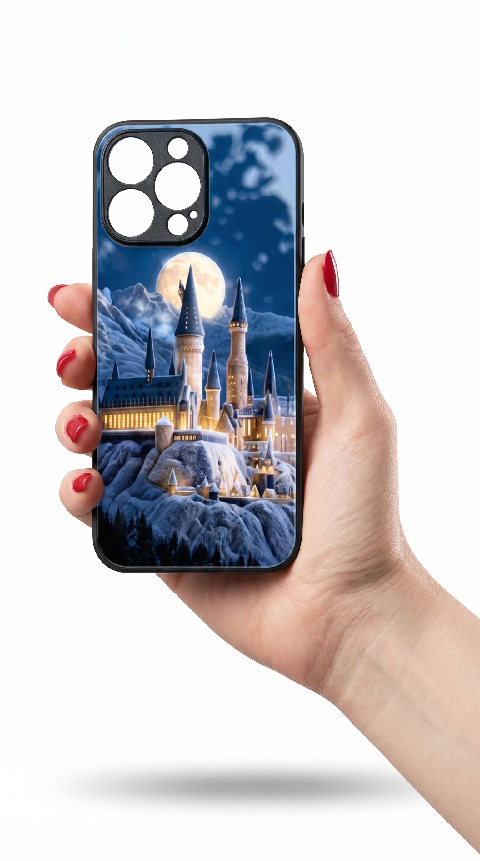Hogwarts Castle Moonlit Phone Case